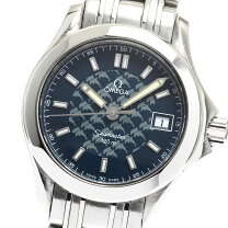 楽天市場】オメガ 中古（文字盤カラーブルー）（レディース腕時計  