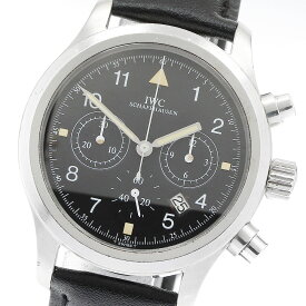IWC IWC SCHAFFHAUSEN IW374101 フリーガー クロノグラフ クォーツ メンズ _904296【ev15】【中古】