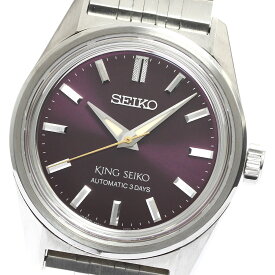 セイコー SEIKO SDKS031/6R51-00B0 キングセイコー サロン専用モデル 自動巻き メンズ 良品 _914408【ev15】【中古】