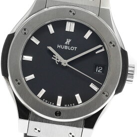ウブロ HUBLOT 581.NX.1171.RX クラシックフュージョン クォーツ レディース 良品 _906562【中古】