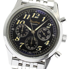 ジャンク ブライトリング BREITLING A40035 ナビタイマー プレミエ クロノグラフ 自動巻き メンズ _905681【中古】