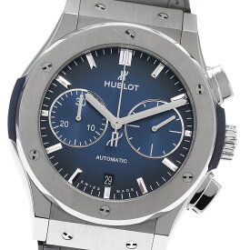 ウブロ HUBLOT 521.NX.6670.LR.JPN18 クラシックフュージョン クロノグラフ 自動巻き メンズ 良品 箱・電子保証書付き_918612【中古】