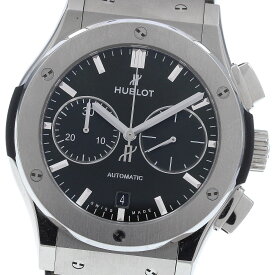 ウブロ HUBLOT 521.NX.8970.LR クラシック フュージョン クロノグラフ 自動巻き メンズ 箱・保証書付き_932682【中古】