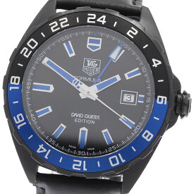タグホイヤー TAG HEUER WAZ201A フォーミュラ1 デヴィッド・ゲッタ GMT 自動巻き メンズ 極美品 _933937【ev15】【中古】