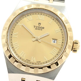 チュードル TUDOR 28303 ロイヤル デイト 自動巻き レディース 保証書付き_922645【ev10】【中古】