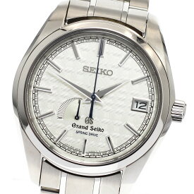 セイコー SEIKO SBGA109/9R15-0AG0 GS グランドセイコー 10周年記念700本限定 スプリングドライブ メンズ 良品 箱・保証書付き_931780【中古】