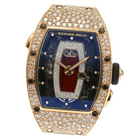リシャール ミル RICHARD MILLE MON-01908 RM037 K18PG ダイヤモンド 自動巻き レディース 箱・保証書付き_920515【中古】