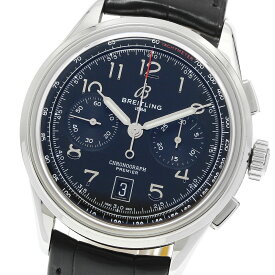 ブライトリング BREITLING AB0145 プレミエ B01 クロノグラフ 42 自動巻き メンズ 美品 内箱・保証書付き_951107【中古】