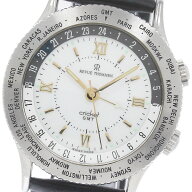 レビュートーメン REVUE THOMMEN 7910003 クリケット アラーム GMT 手巻き メンズ _951067【中古】