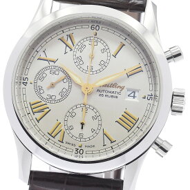 ブライトリング BREITLING A13024.1 プレミエ クロノグラフ 自動巻き メンズ 保証書付き_954639【中古】