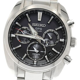 セイコー SEIKO SBXC021/5X53-0AJ0 アストロン クロノグラフ ソーラー電波 メンズ 箱・保証書付き_956963【中古】