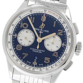 ブライトリング BREITLING AB0118 プレミエ B01 クロノグラフ 42 ノートン デイト クロノグラフ 自動巻き メンズ 箱・保証書付き_963022【中古】