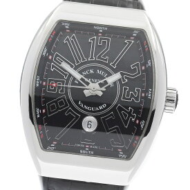 フランクミュラー FRANCK MULLER V45SCDT ヴァンガード デイト 自動巻き メンズ 箱・保証書付き_967482【中古】
