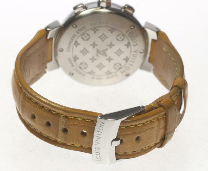 楽天市場】【LOUIS VUITTON】 ルイ・ヴィトン タンブール ラブリーカップ Q132C クロノグラフ 純正革ベルト クォーツ レディース【180824】 : CLOSER 楽天市場】【LOUIS VUITTON】 ルイ・ヴィトン タンブール ラブリーカップ Q132C クロノグラフ 純正革ベルト クォーツ レディース【180824】 : CLOSER