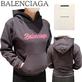 【送料無料】【新品■正規品■ギフト包装無料】BALENCIAGA バレンシアガ 大人OK！ロゴ フーディ 558143TFV311055 女性 ギフト プレゼント 誕生日 お祝い 母の日クリスマス プレゼント