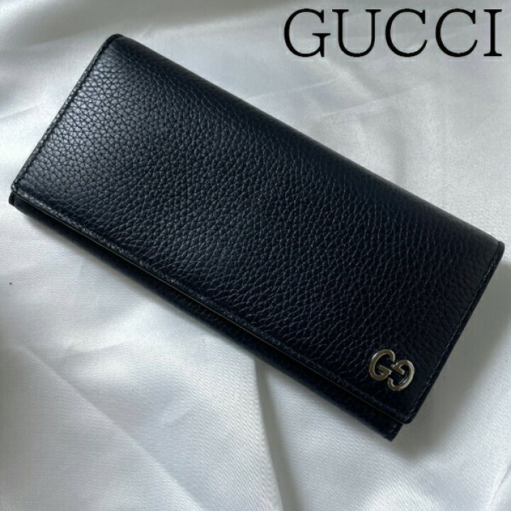 楽天市場 新品 正規品 送料無料 ギフト包装無料 Gucci グッチ メンズ Gg ロゴ フラップ長財布 a7m0n メンズ 男性 就職 入学 成人 箱付き ギフト プレゼント 誕生日 記念日お祝い ワールドクローゼット
