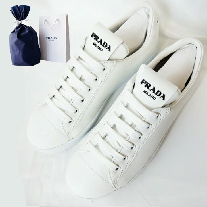 PRADA ホワイト スニーカー 