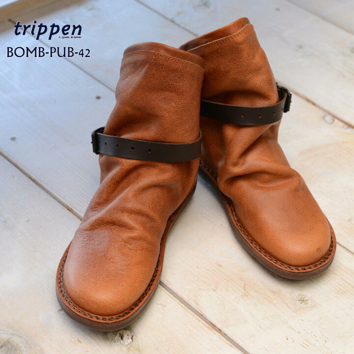 楽天市場】TRIPPEN(トリッペン)BOMB-PUB-42CU-ES-SM[ショートブーツ 