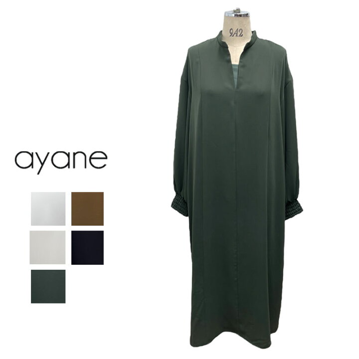 楽天市場】ayane(アヤン）合繊セミフレアブワンピース[レディース 