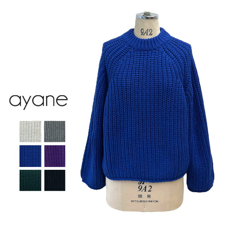 楽天市場】ayane(アヤン）ざっくりプルオーバーニット[レディース 