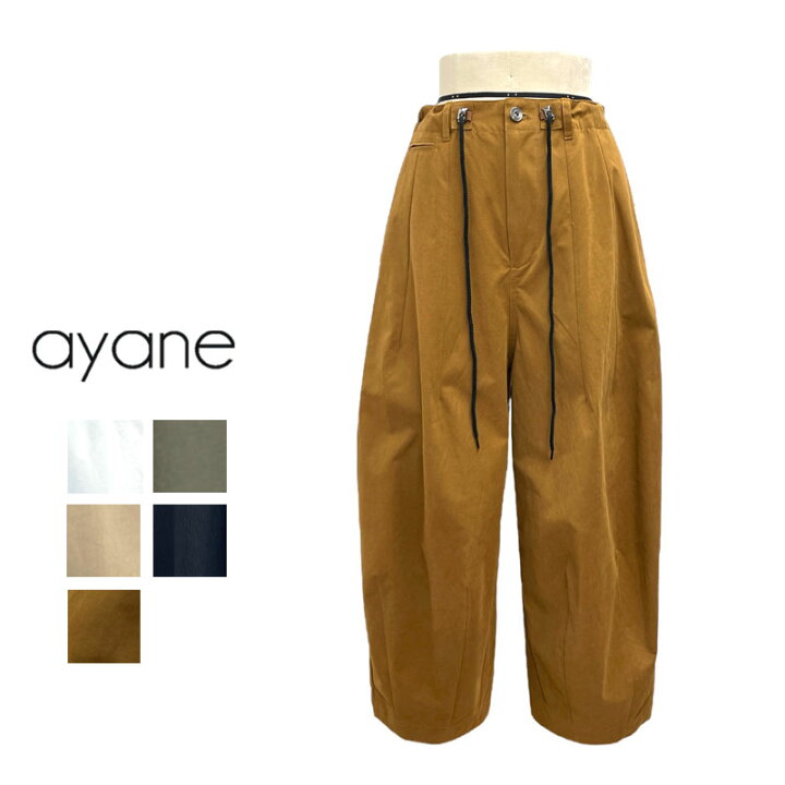 楽天市場】ayane(アヤン）ピーチスキンバレルレックパンツ[レディース 