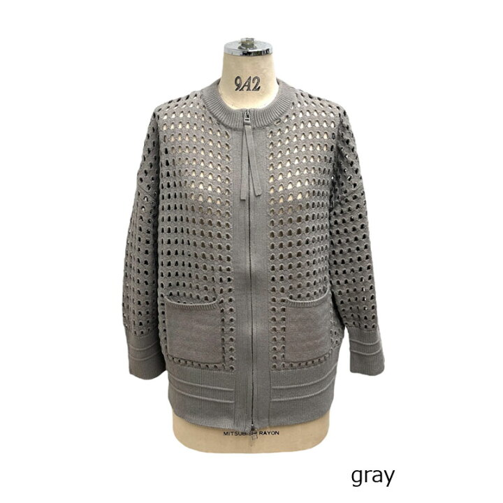 楽天市場】ayane(アヤン）メッシュニットブルゾン[レディース]815334 