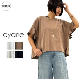 �y�\��z�yayane 2026 SUMMER �zayane(�A�����j���b�t�����[�XV�l�b�NT�V���c 826527 �f�U�C���J�b�g�\�[ V�l�b�NT Tee �f�U�C��T�V���c ���f�B�[�X �A���� 30/40/50/60�� �u�����h �T�}�[ SUM