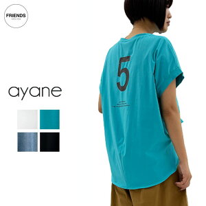 �y�\��z�yayane 2026 SUMMER �zayane(�A�����j�t�����`�X���[�u�o�b�N���ST�V���c 826528 �f�U�C���J�b�g�\�[ V�l�b�NT Tee �f�U�C��T�V���c ���f�B�[�X �A���� 30/40/50/60�� �u�����h �T�}�[ SUM