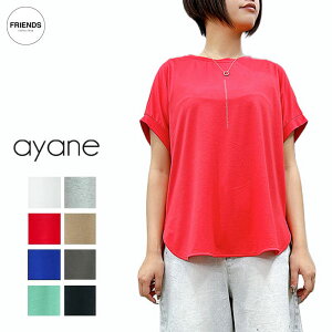�y�\��z�yayane 2026 MID SUMMER �zayane(�A�����j�c���S�t�����`T�V���c 836610 ���ST�V���c �t�����`�X���[�uT Tee T�V���c �J�b�g�\�[���f�B�[�X �A���� 30/40/50/60�� �u�����h �~�b�h�T�}�[ MSM