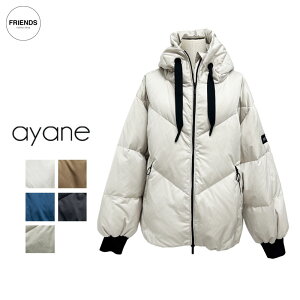 �y�\��z�yayane 2026 AUTUMN&WINTER�zayane(�A�����j�R�N�[���_�E�� 856701 �_�E���W���P�b�g �_�E���@�W���P�b�g �R�N�[�� ���f�B�[�X �A���� 30/40/50/60�� �I�[�^���@�E�B���^�[ AW