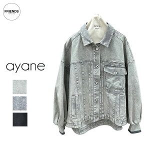�y�\��z�yayane 2026 AUTUMN&WINTER�zayane(�A�����j�O���C�b�V���f�j���W���P�b�g 856705 �f�j���W���P�b�g�@G�W���� �W���P�b�g �f�j�� ���f�B�[�X �A���� 30/40/50/60�� �I�[�^���@�E�B���^�[ AW