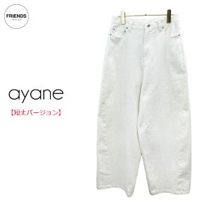 �y�\��z�yayane 2026 AUTUMN&WINTER�zayane(�A�����j�z���C�g�f�j���o�������b�O�p���c�s�Z��t 856761 �o�������b�N�p���c �z���C�g�f�j�� ���C�h�p���c �C�[�W�[�p���c �f�j���p���c ���f�B�[�X 