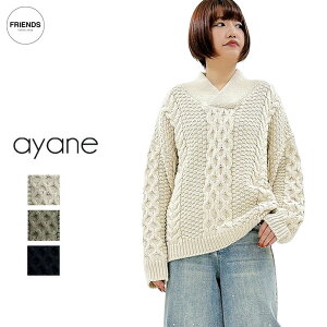 �y�\��z�yayane 2026 WINTER�zayane(�A�����j�ݕt���A�����j�b�g 876825 �j�b�g �f�U�C���j�b�g �ݕt���j�b�g �f�U�C���g�b�v�X ���f�B�[�X �A���� 30/40/50/60�� �E�B���^�[ WIN
