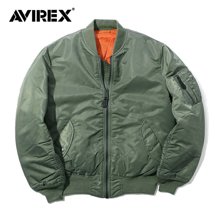楽天市場】AVIREX アヴィレックス MA-1 コマーシャル (リバーシブル  