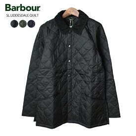 【クーポンで15%OFF対象！5/27まで】Barbour バブアー リデスデイル SL キルティング ブルゾン（スリムフィット）SL LIDDESDALE QUILT / メンズ レディース キルティングジャケット コート アウター キルト ナイロン (232MQU1348)(793-3955022)