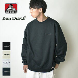 �y11��OFF�z BEN DAVIS �x���f�C�r�X ���S�h�J �w�r�[ �X�E�F�b�g �N���[�l�b�N (���N��) HEAVY SWEAT CREW / �����Y �g���[�i�[ �����|�C���g���S �X�E�F�b�g�V���c ���� �w�r�[�E�F�C�g ���� �j���p 
