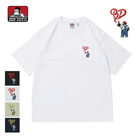 【ネコポス送料無料】 BEN DAVIS ベンデイビス ミニゴリラ刺繍 クールTシャツ 接触冷感 GORILLA EMB COOL TEE / メンズ クルーネック 半袖Tシャツ ワンポイントロゴ刺繍 アメカジ カジュアル C-26580017 父の日 ギフト