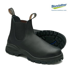 【国内正規品】Blundstone ブランドストーン ラグブーツ LUG BOOT (Black) / サイドゴアブーツ メンズ レディース ブラック 黒 スムースレザー 本革 革靴 シューズ (BS2240009)