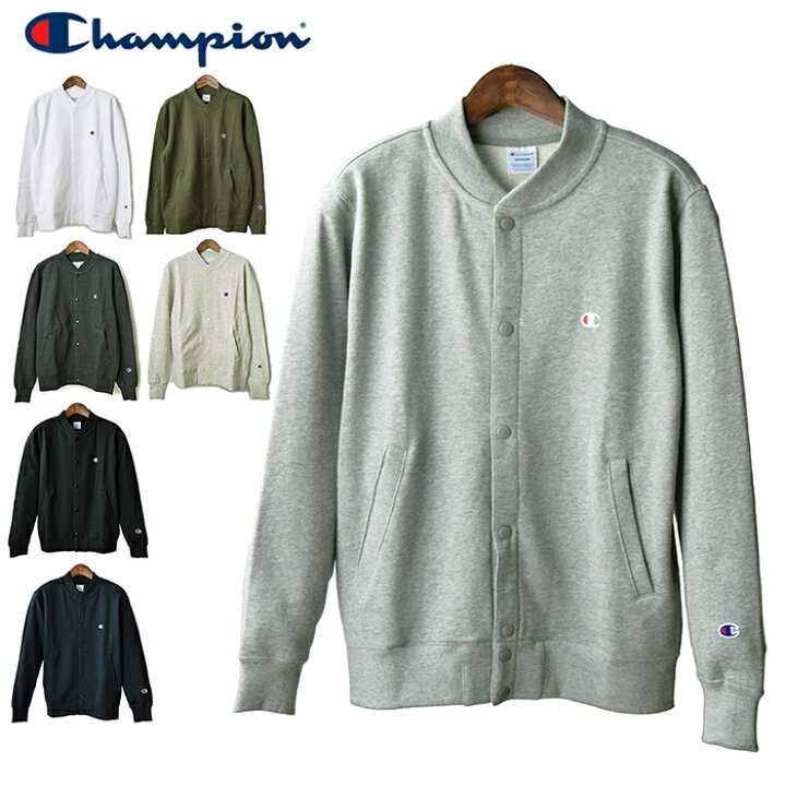 楽天市場 Sale 30 Off Champion チャンピオン スウェットカーディガン ベーシック スナップボタン メンズ レディース ユニセックス 男性用 C3 Q003 Cloth Harbor クロスハーバー