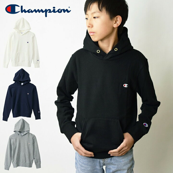 楽天市場 10 Off メール便送料無料 Champion チャンピオン キッズ プルオーバースウェットパーカー 裏毛 1cm 160cm fw パーカー 長袖 ワンポイントロゴ刺繍 子供用 ジュニア 男の子用 女の子用 コットン Cs6402 Cloth Harbor クロスハーバー
