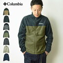 COLUMBIA コロンビア スティーンズマウンテンフルジップ 2.0 ジャケット / メンズ フリースジャケット フルジップ スタンドジャケット アウター 男性用 防寒 アウトドア 24FW WE3220