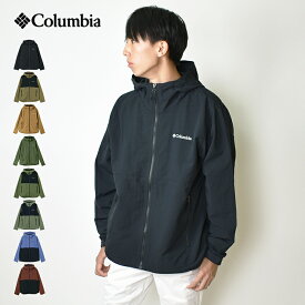 COLUMBIA コロンビア ヴィザヴォナパス2ジャケット / メンズ マウンテンパーカー ウインドブレーカー ナイロンジャケット フード付き アウター 撥水加工 軽量 アウトドア キャンプ フェス トレッキング 山登り ヴィザボナパス2 男性用 XE9226 【沖縄・離島は配送不可】
