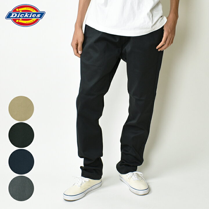 Dickies ディッキーズ の Dickies ディッキーズ 別注TCツイルストレッチテーパードパンツ チノパンツ