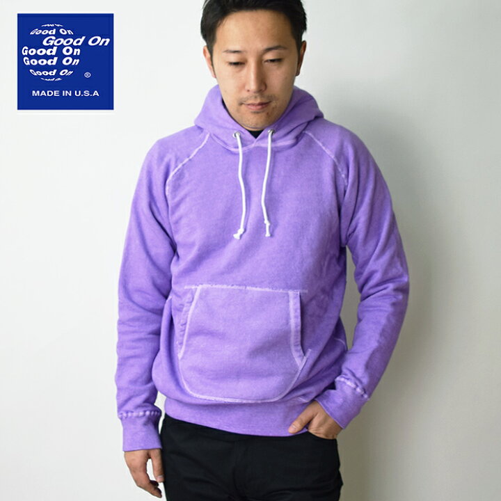 楽天市場】Good On グッドオン ラグランプルオーバーフードスウェット 