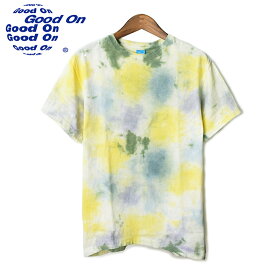 【SALE 20％OFF】【クロネコゆうパケット送料無料】 Good On グッドオン タイダイショートスリーブ クルーTシャツ TIE DYE S/S TEE /クルーネック 半袖Tシャツ 製品染め タイダイ染め メンズ ユニセックス USAコットン KAMA1801