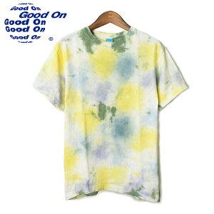 �y���[���֑��������z�ySALE 20��OFF�z Good On �O�b�h�I�� �^�C�_�C�V���[�g�X���[�u �N���[T�V���c TIE DYE S/S TEE /�N���[�l�b�N ����T�V���c ���i���� �^�C�_�C���� �����Y ���j�Z�b�N�X USA�R�b