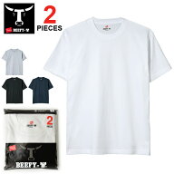 【メール便送料無料】 Hanes BEEFY T-SHIRT ヘインズ ビーフィー Tシャツ パックT 2P (2枚組) / ヘインズ…