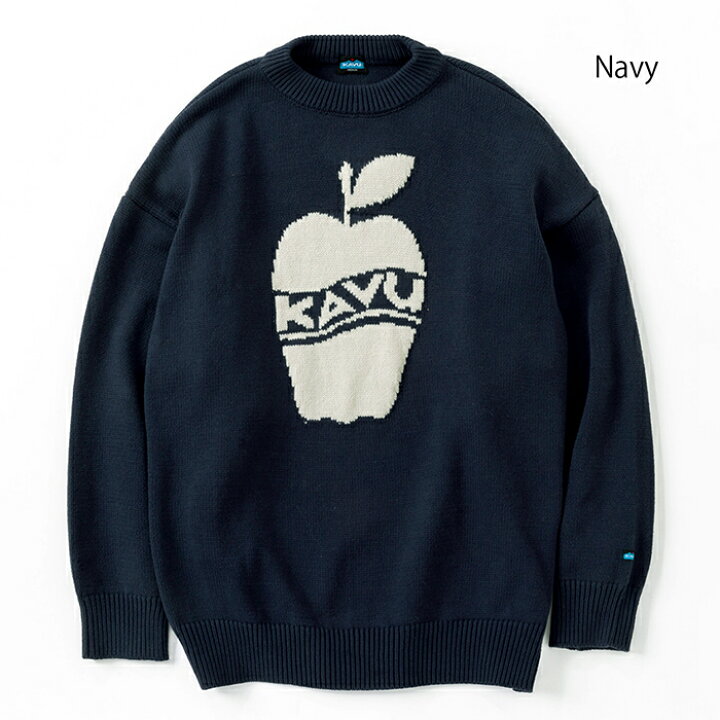 楽天市場】【SALE 20％OFF】 KAVU カブー メンズ アップルニット 