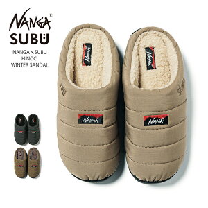 NANGA×SUBU iK×Xu R{ qmbN EB^[ T_ HINOC WINTER SANDAL / XuT_ Y fB[X Rf Xb|V[Y h ۉ [V[Y  Xbp C 