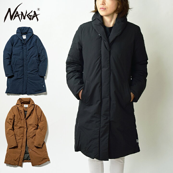 楽天市場】NANGA ナンガ レディースショールカラーダウンコート 